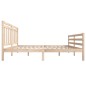 vidaXL Massivholzbett 150x200 cm vidaXL Massivholzbett 150x200 cm