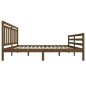 vidaXL Massivholzbett Honigbraun 160x200 cm vidaXL Massivholzbett Honigbraun 160x200 cm