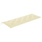 vidaXL Batavia-Bank mit Creme Kissen 150 cm Massivholz Teak vidaXL Batavia-Bank mit Creme Kissen 150 cm Massivholz Teak
