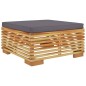 vidaXL 7-tlg. Garten-Lounge-Set mit Kissen Massivholz Teak vidaXL 7-tlg. Garten-Lounge-Set mit Kissen Massivholz Teak