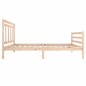 vidaXL Massivholzbett 100x200 cm vidaXL Massivholzbett 100x200 cm