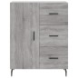 Highboard Grau Sonoma 69,5x34x180 cm Holzwerkstoff Highboard Grau Sonoma 69,5x34x180 cm Holzwerkstoff