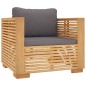 vidaXL 6-tlg. Garten-Lounge-Set mit Kissen Massivholz Teak vidaXL 6-tlg. Garten-Lounge-Set mit Kissen Massivholz Teak