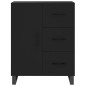 Highboard Schwarz 69,5x34x180 cm Holzwerkstoff Highboard Schwarz 69,5x34x180 cm Holzwerkstoff