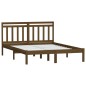 vidaXL Massivholzbett Honigbraun Kiefer 140x190 cm vidaXL Massivholzbett Honigbraun Kiefer 140x190 cm