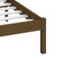 vidaXL Massivholzbett Honigbraun Kiefer 140x190 cm vidaXL Massivholzbett Honigbraun Kiefer 140x190 cm