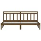 vidaXL Massivholzbett Honigbraun Kiefer 200x200 cm vidaXL Massivholzbett Honigbraun Kiefer 200x200 cm