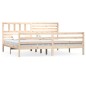 vidaXL Massivholzbett 200x200 cm vidaXL Massivholzbett 200x200 cm