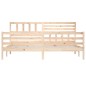 vidaXL Massivholzbett 200x200 cm vidaXL Massivholzbett 200x200 cm