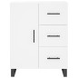 Highboard Weiß 69,5x34x180 cm Holzwerkstoff Highboard Weiß 69,5x34x180 cm Holzwerkstoff