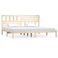 vidaXL Massivholzbett Kiefer 200x200 cm vidaXL Massivholzbett Kiefer 200x200 cm