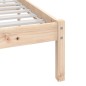 vidaXL Massivholzbett Kiefer 200x200 cm vidaXL Massivholzbett Kiefer 200x200 cm