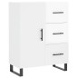 Highboard Hochglanz-Weiß 69,5x34x180 cm Holzwerkstoff Highboard Hochglanz-Weiß 69,5x34x180 cm Holzwerkstoff