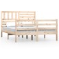 vidaXL Massivholzbett 150x200 cm vidaXL Massivholzbett 150x200 cm