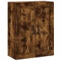 Highboard Räuchereiche 69,5x34x180 cm Holzwerkstoff Highboard Räuchereiche 69,5x34x180 cm Holzwerkstoff
