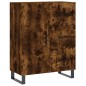 Highboard Räuchereiche 69,5x34x180 cm Holzwerkstoff Highboard Räuchereiche 69,5x34x180 cm Holzwerkstoff