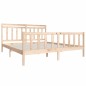 vidaXL Massivholzbett 180x200 cm vidaXL Massivholzbett 180x200 cm