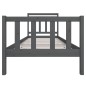 vidaXL Massivholzbett Grau 90x190 cm vidaXL Massivholzbett Grau 90x190 cm