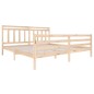 vidaXL Massivholzbett 200x200 cm vidaXL Massivholzbett 200x200 cm