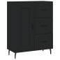 vidaXL Highboard Schwarz 69,5x34x180 cm Holzwerkstoff vidaXL Highboard Schwarz 69,5x34x180 cm Holzwerkstoff