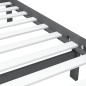 vidaXL Massivholzbett Grau 90x190 cm vidaXL Massivholzbett Grau 90x190 cm