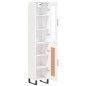 Highboard Weiß 34,5x34x180 cm Holzwerkstoff Highboard Weiß 34,5x34x180 cm Holzwerkstoff