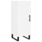 Highboard Weiß 34,5x34x180 cm Holzwerkstoff Highboard Weiß 34,5x34x180 cm Holzwerkstoff