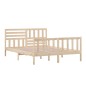 vidaXL Massivholzbett 150x200 cm vidaXL Massivholzbett 150x200 cm