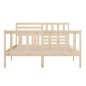 vidaXL Massivholzbett 150x200 cm vidaXL Massivholzbett 150x200 cm
