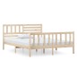 vidaXL Massivholzbett 120x190 cm vidaXL Massivholzbett 120x190 cm