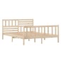 vidaXL Massivholzbett 120x190 cm vidaXL Massivholzbett 120x190 cm