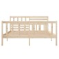 vidaXL Massivholzbett 120x190 cm vidaXL Massivholzbett 120x190 cm
