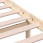vidaXL Massivholzbett 120x190 cm vidaXL Massivholzbett 120x190 cm
