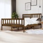 vidaXL Massivholzbett Honigbraun 160x200 cm vidaXL Massivholzbett Honigbraun 160x200 cm