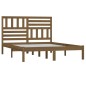 vidaXL Massivholzbett Honigbraun Kiefer 140x190 cm vidaXL Massivholzbett Honigbraun Kiefer 140x190 cm