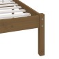 vidaXL Massivholzbett Honigbraun Kiefer 140x190 cm vidaXL Massivholzbett Honigbraun Kiefer 140x190 cm