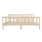 vidaXL Massivholzbett 200x200 cm vidaXL Massivholzbett 200x200 cm