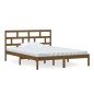 vidaXL Massivholzbett Honigbraun 150x200 cm vidaXL Massivholzbett Honigbraun 150x200 cm