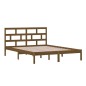 vidaXL Massivholzbett Honigbraun 150x200 cm vidaXL Massivholzbett Honigbraun 150x200 cm