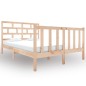 vidaXL Massivholzbett Kiefer 120x190 cm vidaXL Massivholzbett Kiefer 120x190 cm
