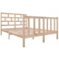 vidaXL Massivholzbett Kiefer 120x190 cm vidaXL Massivholzbett Kiefer 120x190 cm