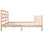 vidaXL Massivholzbett Kiefer 120x190 cm vidaXL Massivholzbett Kiefer 120x190 cm