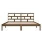 vidaXL Massivholzbett Honigbraun 135x190 cm vidaXL Massivholzbett Honigbraun 135x190 cm