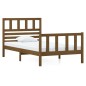 vidaXL Massivholzbett Honigbraun 90x190 cm vidaXL Massivholzbett Honigbraun 90x190 cm