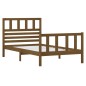 vidaXL Massivholzbett Honigbraun 90x190 cm vidaXL Massivholzbett Honigbraun 90x190 cm