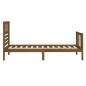 vidaXL Massivholzbett Honigbraun 90x190 cm vidaXL Massivholzbett Honigbraun 90x190 cm