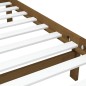 vidaXL Massivholzbett Honigbraun 90x190 cm vidaXL Massivholzbett Honigbraun 90x190 cm