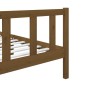 vidaXL Massivholzbett Honigbraun 90x190 cm vidaXL Massivholzbett Honigbraun 90x190 cm