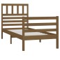 vidaXL Massivholzbett Honigbraun 90x200 cm vidaXL Massivholzbett Honigbraun 90x200 cm