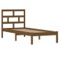 vidaXL Massivholzbett Honigbraun 75x190 cm vidaXL Massivholzbett Honigbraun 75x190 cm